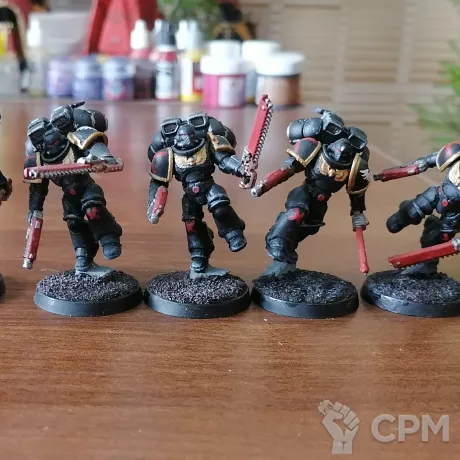 Описание картинки 5 death company jump pack intercessors от Ринат по цене 1 050руб | Свободный Рынок Миниатюр - СРМ