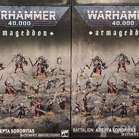 Описание картинки ARMAGEDDON BATTALION: ADEPTA SORORITAS от Магазин Хобби по цене 14 000руб | Свободный Рынок Миниатюр - СРМ
