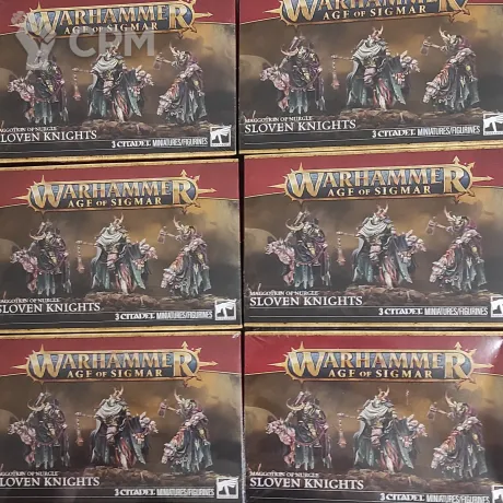 Описание картинки MAGGOTKIN OF NURGLE: SLOVEN KNIGHTS от Магазин Хобби по цене 5 600руб | Свободный Рынок Миниатюр - СРМ