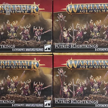 Описание картинки MAGGOTKIN OF NURGLE: PUTRID BLIGHTKINGS от Магазин Хобби по цене 5 300руб | Свободный Рынок Миниатюр - СРМ