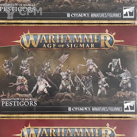 Описание картинки MAGGOTKIN OF NURGLE: PESTIGORS от Магазин Хобби по цене 5 000руб | Свободный Рынок Миниатюр - СРМ
