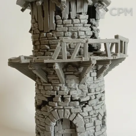 Описание картинки Hermit's Tower от Printopocalypse 3D по цене 900руб | Свободный Рынок Миниатюр - СРМ