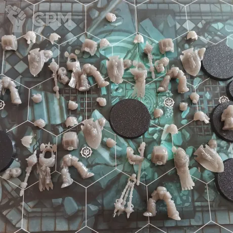 Описание картинки Deathwing Knights Deathwing Terminator Squad от Alarik по цене 850руб | Свободный Рынок Миниатюр - СРМ