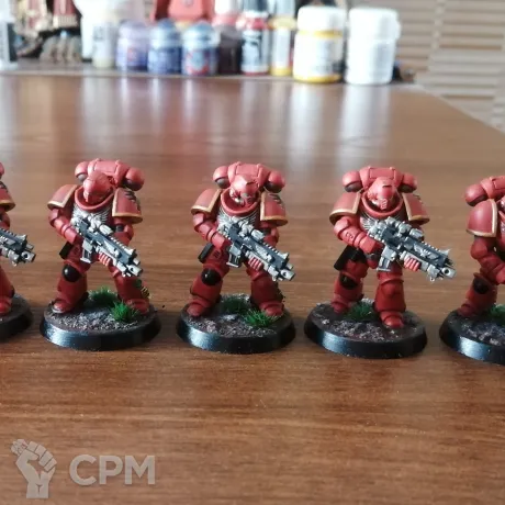Описание картинки Intercessors squad от Ринат по цене 1 500руб | Свободный Рынок Миниатюр - СРМ
