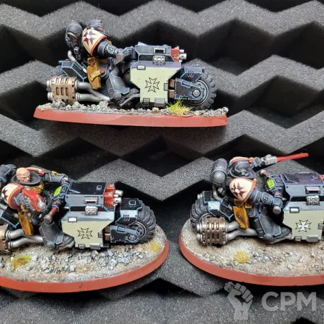 Описание картинки Outrider squad (3), ориг от Утка по цене 2 400руб | Свободный Рынок Миниатюр - СРМ