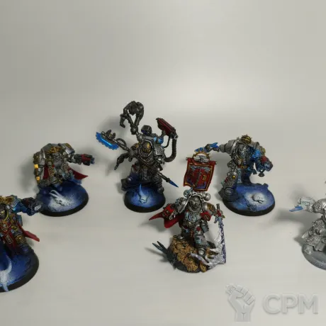Описание картинки армия Grey Knights от Alphariu по цене 23 000руб | Свободный Рынок Миниатюр - СРМ