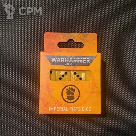 Описание картинки Imperial Fists Dice от Rexego по цене 2 800руб | Свободный Рынок Миниатюр - СРМ