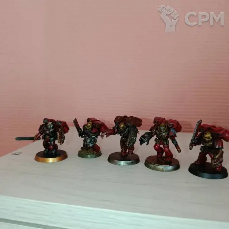 Описание картинки Vanguard Veteran Squad With Jump Packs от Kirumo по цене 100руб | Свободный Рынок Миниатюр - СРМ
