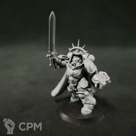 Описание картинки Primaris Captain in Gravis Armour (Dark Imperium, 2017) от Sanctureon по цене 2 000руб | Свободный Рынок Миниатюр - СРМ