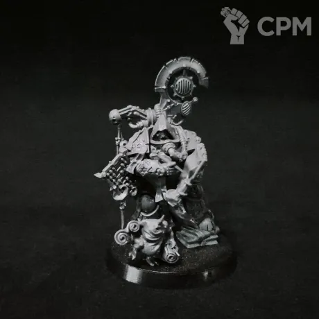 Описание картинки Death Guard: Scribbus Wretch, the Tallyman от Sanctureon по цене 2 000руб | Свободный Рынок Миниатюр - СРМ