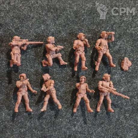 Описание картинки Scout Troopers от _Revan по цене 750руб | Свободный Рынок Миниатюр - СРМ