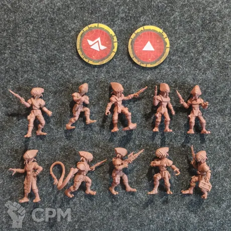 Описание картинки Pyke Syndicate Foot Soldiers 2 от _Revan по цене 900руб | Свободный Рынок Миниатюр - СРМ