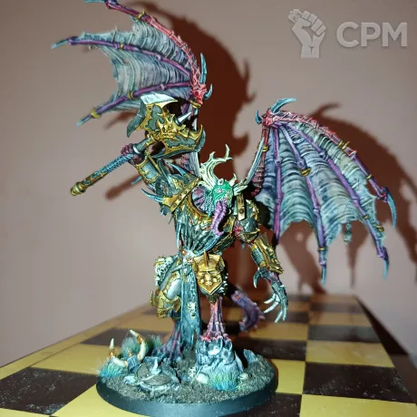 Описание картинки Heretic Astartes Daemon Prince With Wings от Kirumo по цене 100руб | Свободный Рынок Миниатюр - СРМ