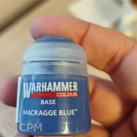 Описание картинки краска Macragge blue base от Arhiders по цене 350руб | Свободный Рынок Миниатюр - СРМ
