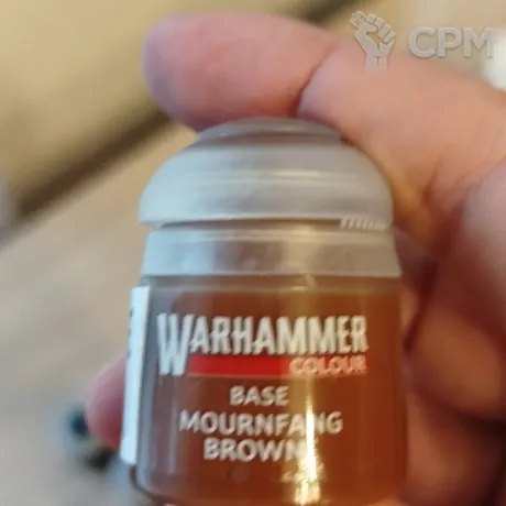 Описание картинки краска Mournfang brown base от Arhiders по цене 350руб | Свободный Рынок Миниатюр - СРМ