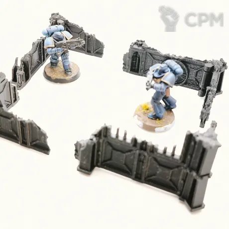 Описание картинки Малые руины Armored Ruins set|11th ed | Warhammer 40K от Rev127 по цене 300руб | Свободный Рынок Миниатюр - СРМ