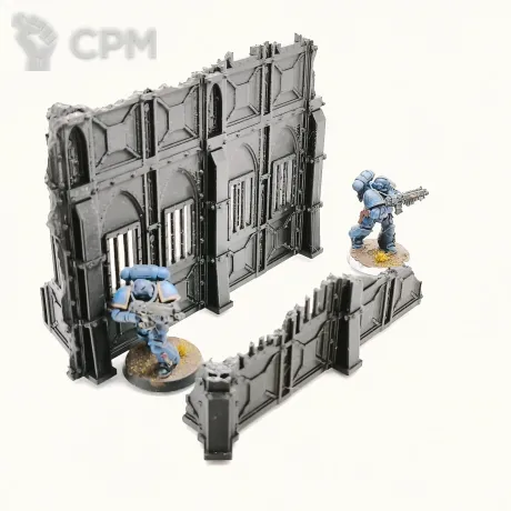 Описание картинки Средние руины Armored Ruins set|11th ed | Warhammer 40K от Rev127 по цене 600руб | Свободный Рынок Миниатюр - СРМ