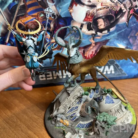 Описание картинки Teclis and Celennar, Spirit of Hysh Теклис (оригинал) от Shayen по цене 15 000руб | Свободный Рынок Миниатюр - СРМ