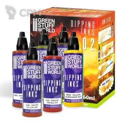 Описание картинки Набор акриловых красок для моделирования Green Stuff World: Paint Set - Dipping collection от SectorA13 по цене 66 666руб | Свободный Рынок Миниатюр - СРМ