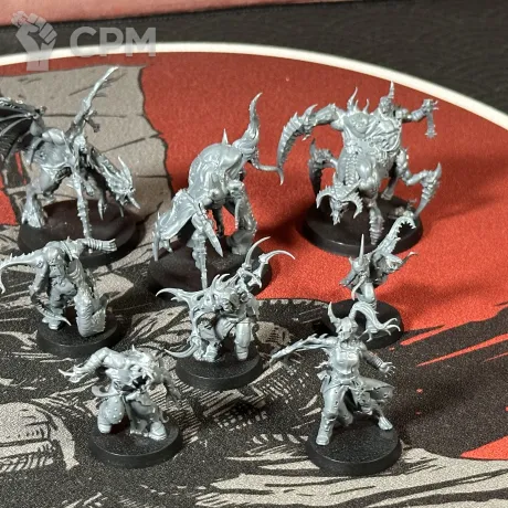 Описание картинки Accursed Cultists от Overking по цене 4 000руб | Свободный Рынок Миниатюр - СРМ