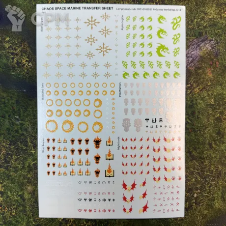 Описание картинки Chaos space marines decals от Slobarev  по цене 300руб | Свободный Рынок Миниатюр - СРМ