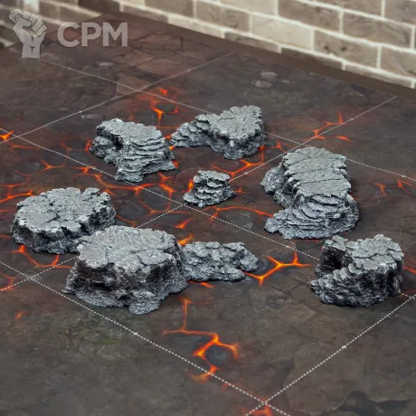 Описание картинки Набор холмов от Monger по цене 9 950руб | Свободный Рынок Миниатюр - СРМ