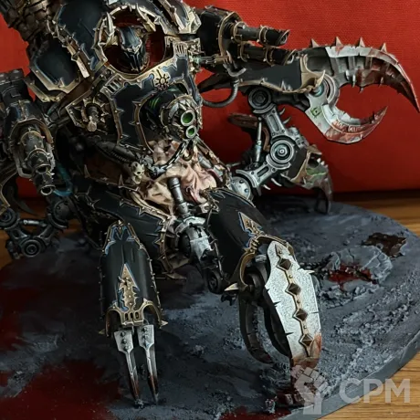 Описание картинки Chaos Space Marine Defiler (Космодесант хаоса Дефайлер) от User33903 по цене 8 200руб | Свободный Рынок Миниатюр - СРМ