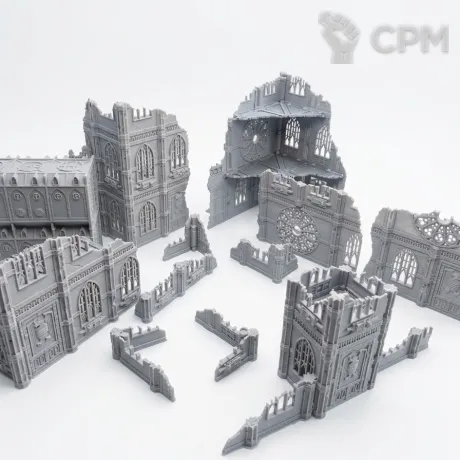 Описание картинки Gothic  set от 3D Wargaming по цене 7 225руб | Свободный Рынок Миниатюр - СРМ