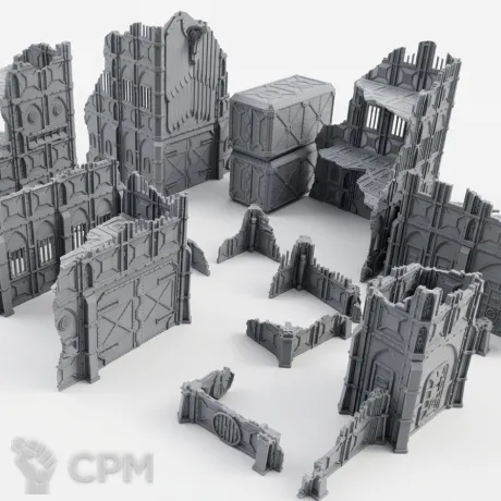 Описание картинки Armored set от 3D Wargaming по цене 7 650руб | Свободный Рынок Миниатюр - СРМ