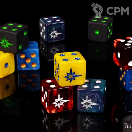 Описание картинки Battletech - Star League dice - Baron of Dice от Mini Wargame по цене 3 950руб | Свободный Рынок Миниатюр - СРМ