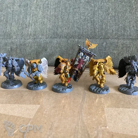 Описание картинки sanguinary guard Old старая сангвинарная гвардия оригинал от User57488 по цене 3 300руб | Свободный Рынок Миниатюр - СРМ