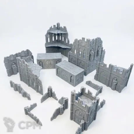 Описание картинки Battle nun set от 3D Wargaming по цене 7 650руб | Свободный Рынок Миниатюр - СРМ