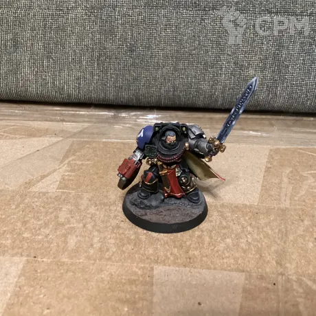 Описание картинки Deathwatch captain in terminator armour от User57488 по цене 1 700руб | Свободный Рынок Миниатюр - СРМ