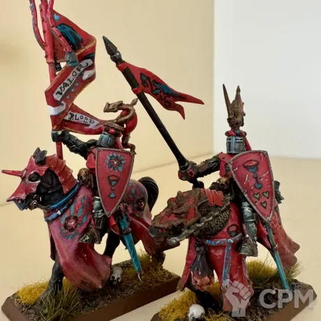 Описание картинки Warhammer рыцари от Crusader1214 по цене 2 500руб | Свободный Рынок Миниатюр - СРМ