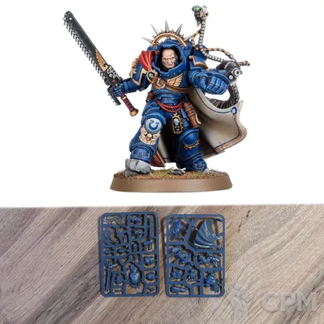 Описание картинки Captain in Gravis Armour от Artsart по цене 100руб | Свободный Рынок Миниатюр - СРМ