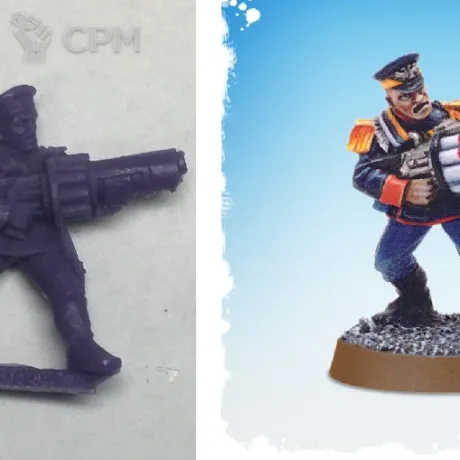 Описание картинки Mordian Iron Guard от  по цене 150руб | Свободный Рынок Миниатюр - СРМ