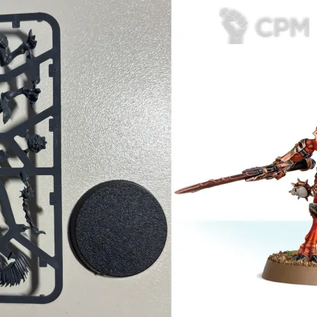 Описание картинки Bloodmaster, Herald of Khorne от Glum по цене 2 000руб | Свободный Рынок Миниатюр - СРМ