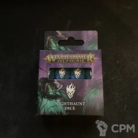Описание картинки Nighthaunt dice от Chunga по цене 2 500руб | Свободный Рынок Миниатюр - СРМ