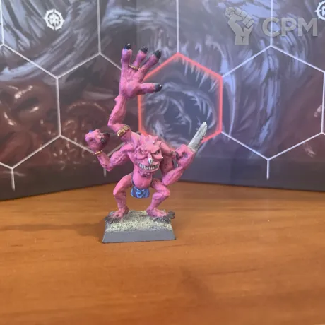 Описание картинки Pink horror / herald от Void_wanderer по цене 3 000руб | Свободный Рынок Миниатюр - СРМ