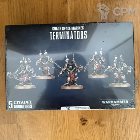 Описание картинки Chaos Space Marines: Terminators от Tezen по цене 5 600руб | Свободный Рынок Миниатюр - СРМ