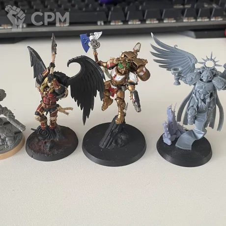 Описание картинки Армия Blood Angels от Nikita234 по цене 8 500руб | Свободный Рынок Миниатюр - СРМ