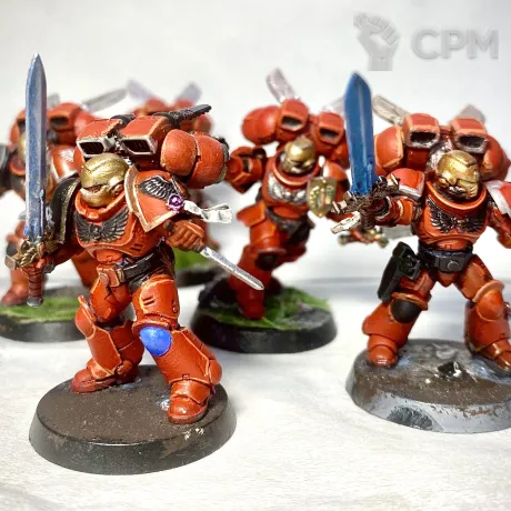 Описание картинки Vanguard Veteran Squad with Jump Packs от TERRA NOVA по цене 1 000руб | Свободный Рынок Миниатюр - СРМ