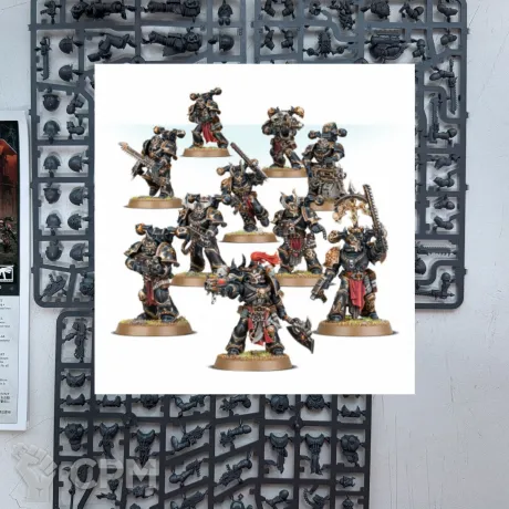 Описание картинки CHAOS SPACE MARINES LEGIONARIES от mixa-abaddon по цене 3 900руб | Свободный Рынок Миниатюр - СРМ