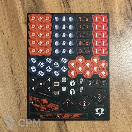 Описание картинки Kill Team token sheet containing 92x tokens от Artsart по цене 100руб | Свободный Рынок Миниатюр - СРМ