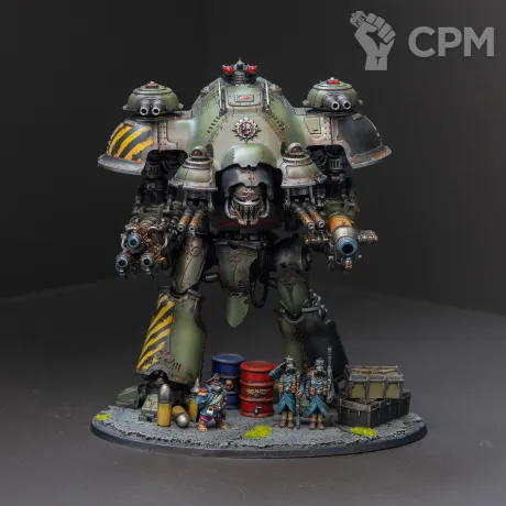 Описание картинки Knight Dominus от Monger по цене 29 950руб | Свободный Рынок Миниатюр - СРМ