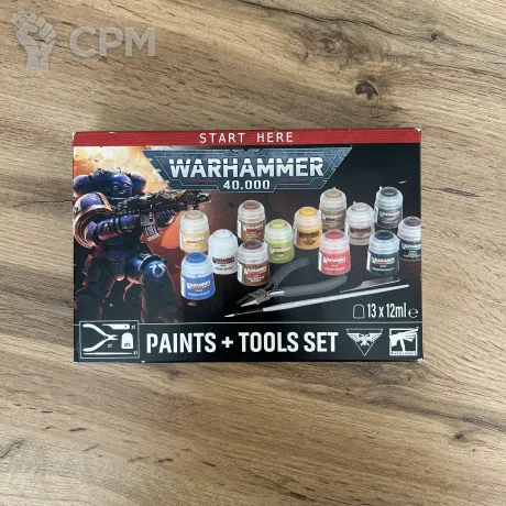 Описание картинки Paints + Tools set от Artsart по цене 4 500руб | Свободный Рынок Миниатюр - СРМ