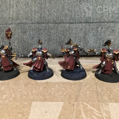 Описание картинки Stormcast Eternals Evocator + Какой-то герой от User57488 по цене 1 400руб | Свободный Рынок Миниатюр - СРМ