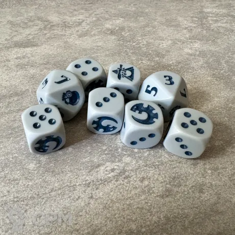 Описание картинки Genestealer cults kill team dice от Palaskes по цене 2 000руб | Свободный Рынок Миниатюр - СРМ