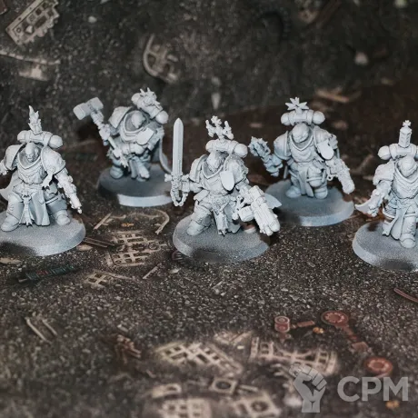 Описание картинки Black Templars Sword Brethren squad #2 от OMG_SL по цене 4 990руб | Свободный Рынок Миниатюр - СРМ