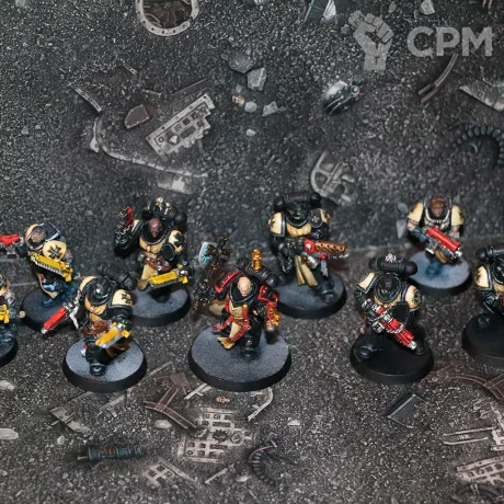 Описание картинки Black Templars Crusader squad от OMG_SL по цене 5 990руб | Свободный Рынок Миниатюр - СРМ